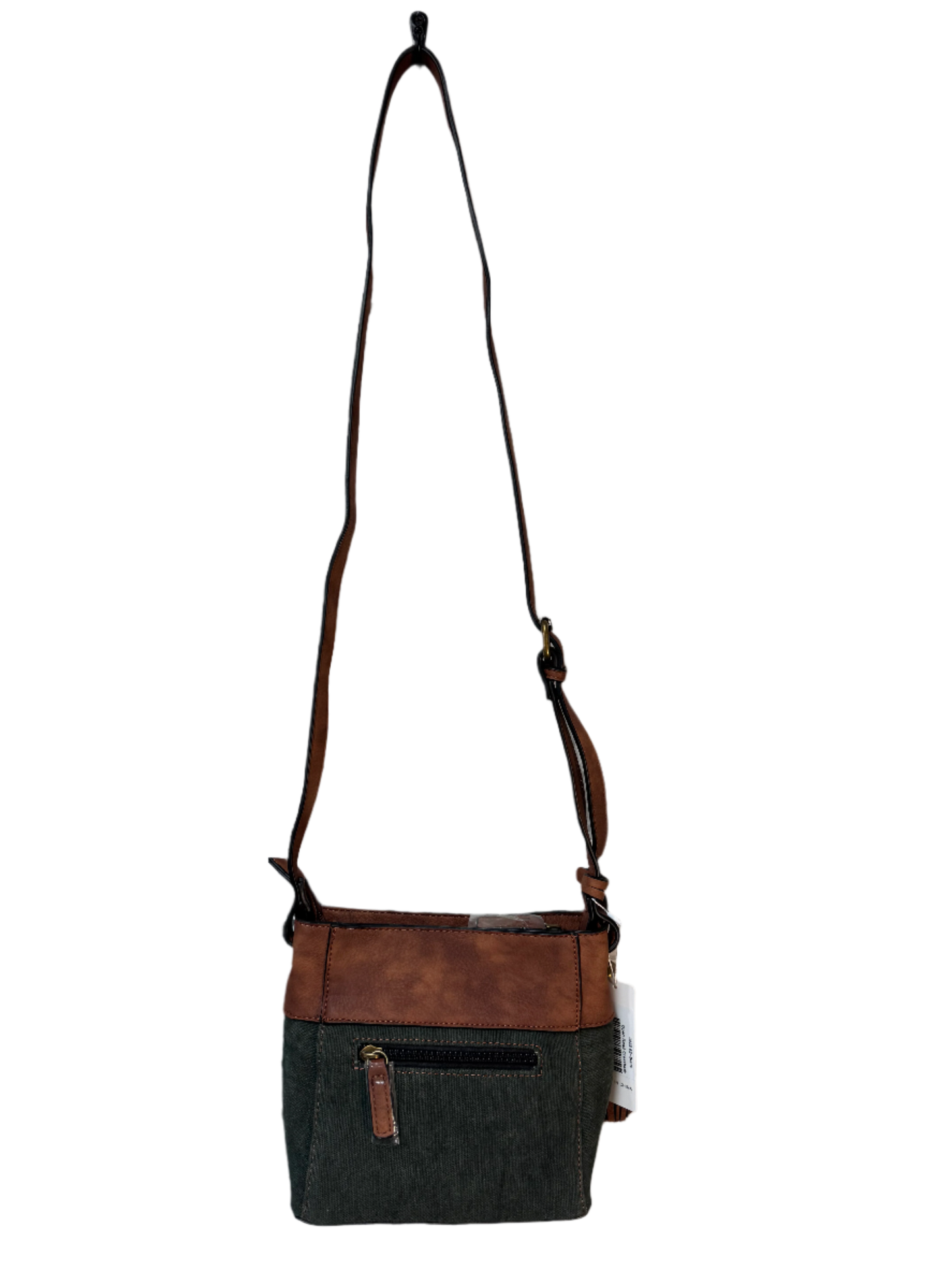 Simply Noelle brown and green cross body - RELIC AND STITCH