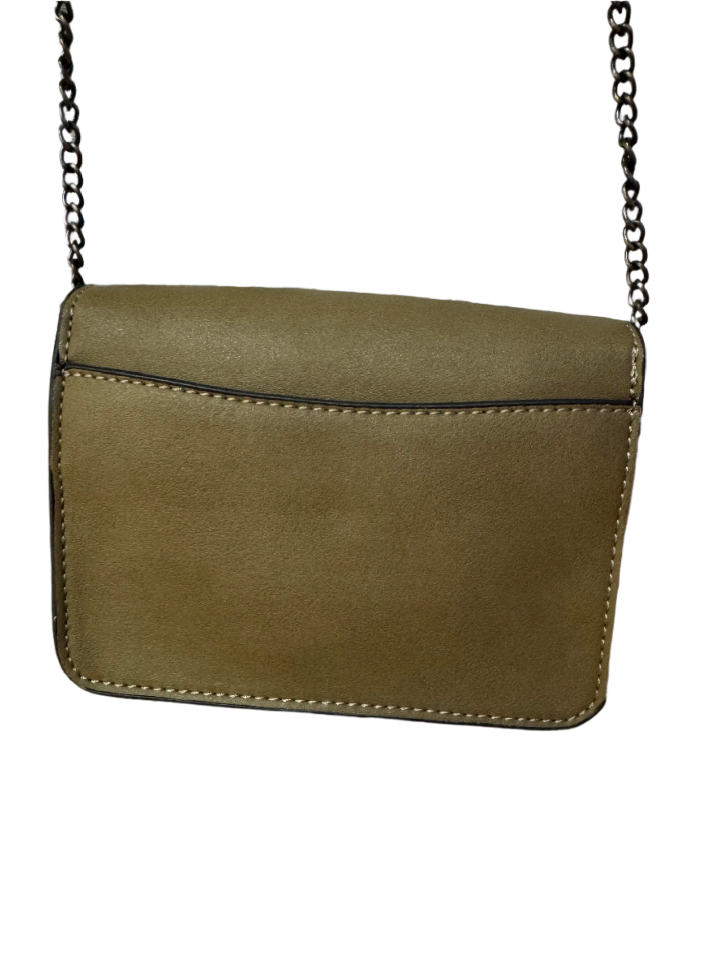 SIMPLY NOELLE OLIVE GREEN CROSS-BODY WITH CHAIN STRAP - RELIC AND STITCH
