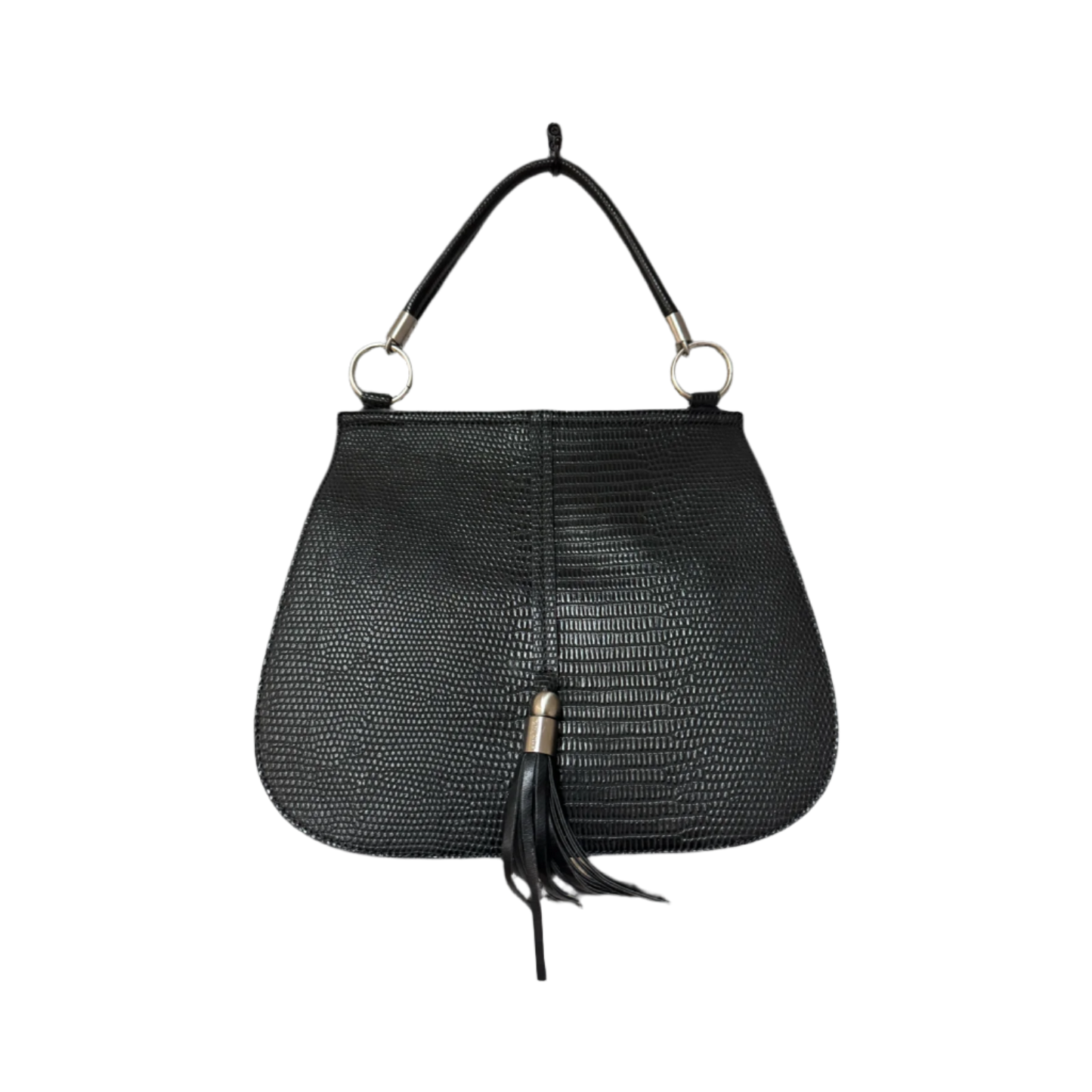 SIMPLY NOELLE BLACK WITH NICKEL HAND BAG - RELIC AND STITCH