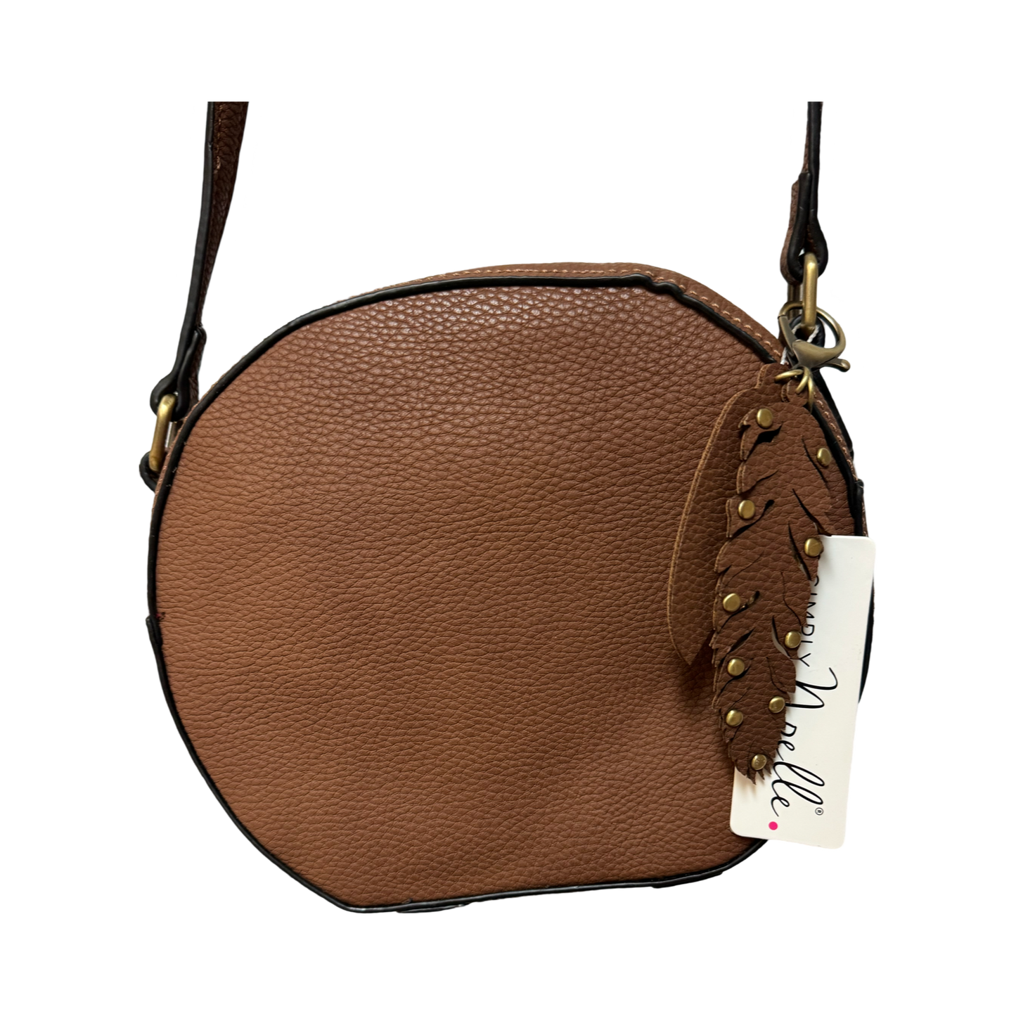 Simply Noelle - Elegant Brown leather cross body - RELIC AND STITCH