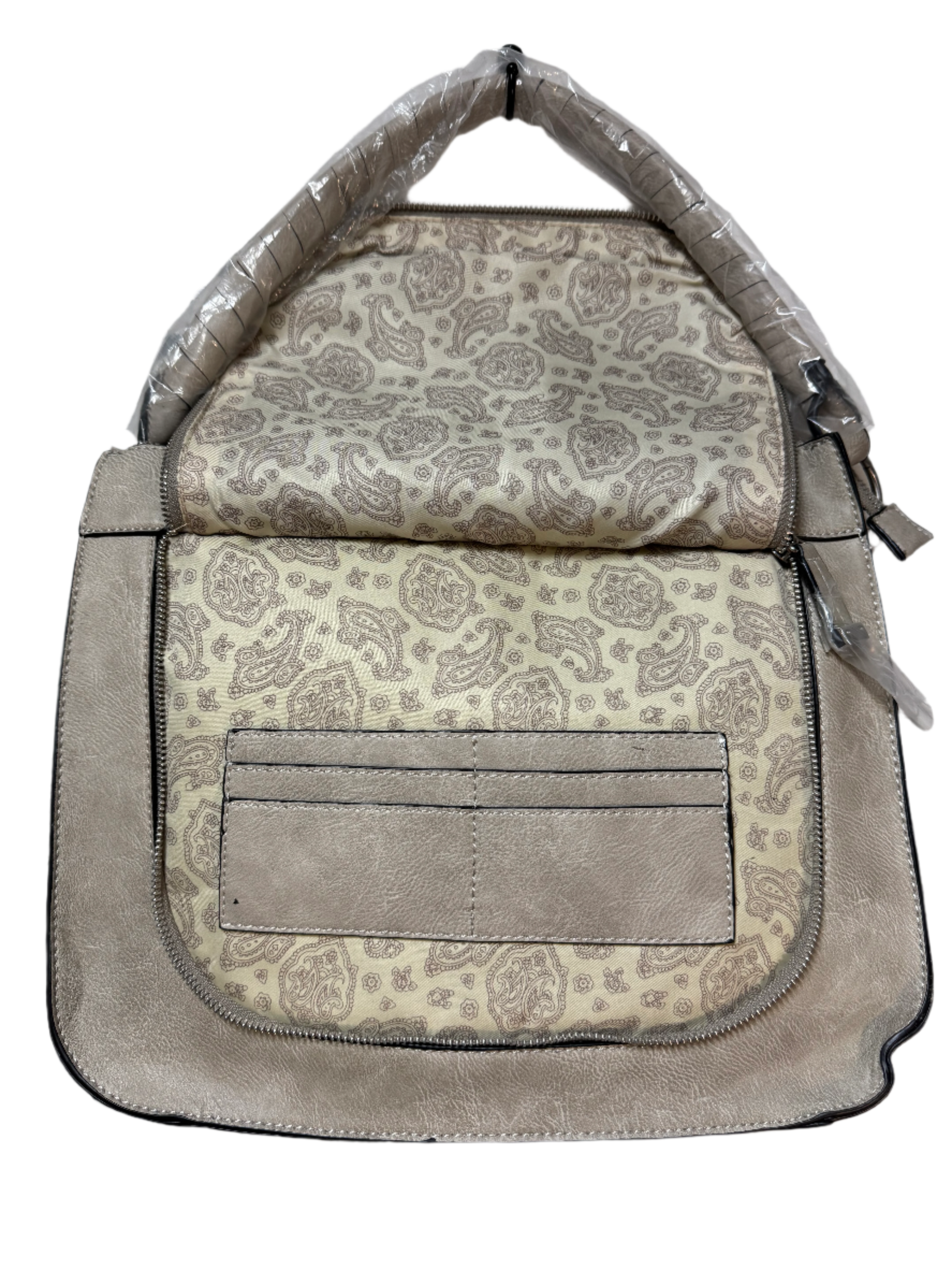 Simply Noelle - Beautiful Gray hand bag - RELIC AND STITCH
