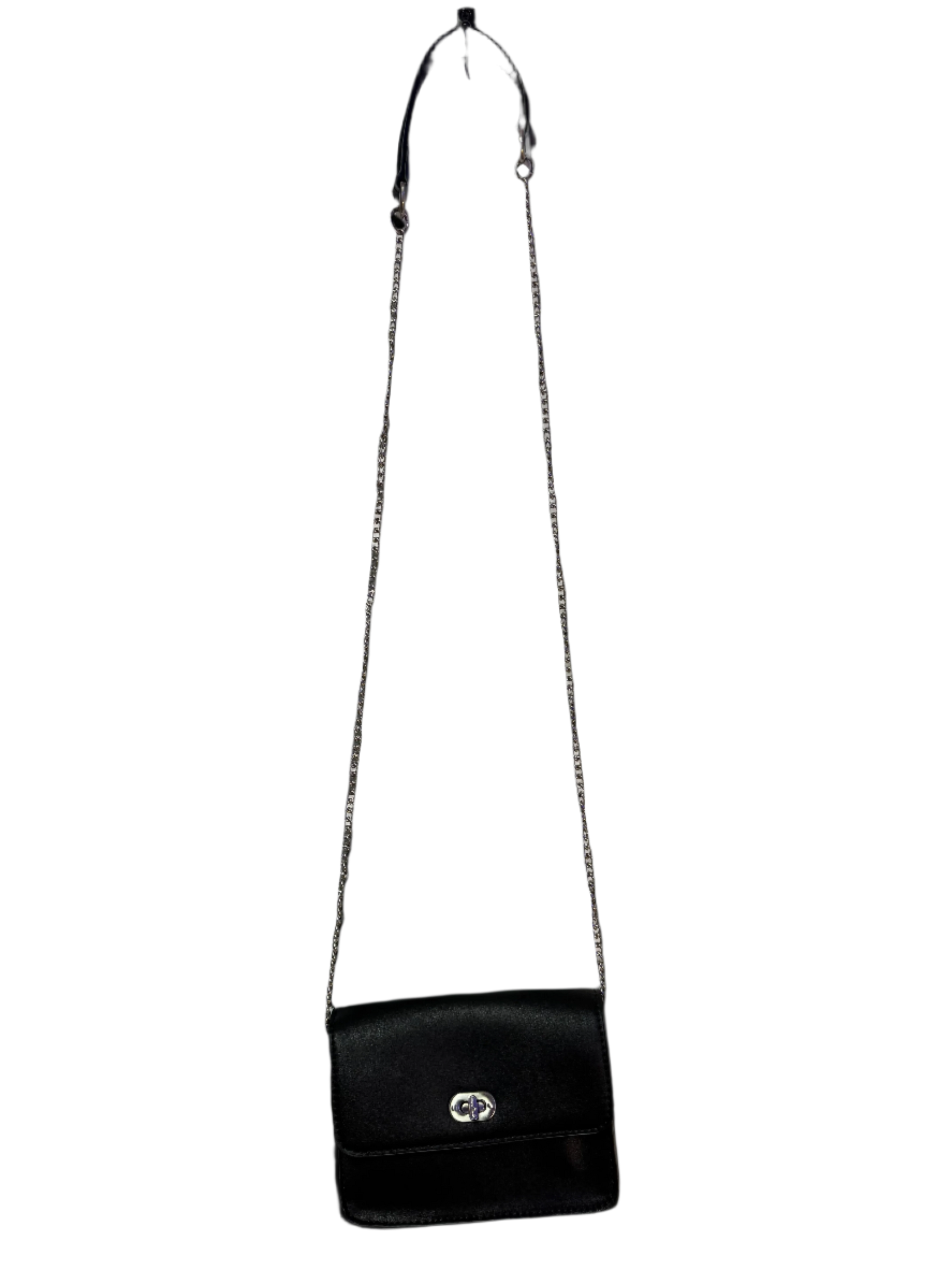 SIMPLY NOELLE BLACK CROSS BODY WITH CHAIN STRAP - RELIC AND STITCH