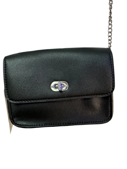 SIMPLY NOELLE BLACK CROSS BODY WITH CHAIN STRAP - RELIC AND STITCH