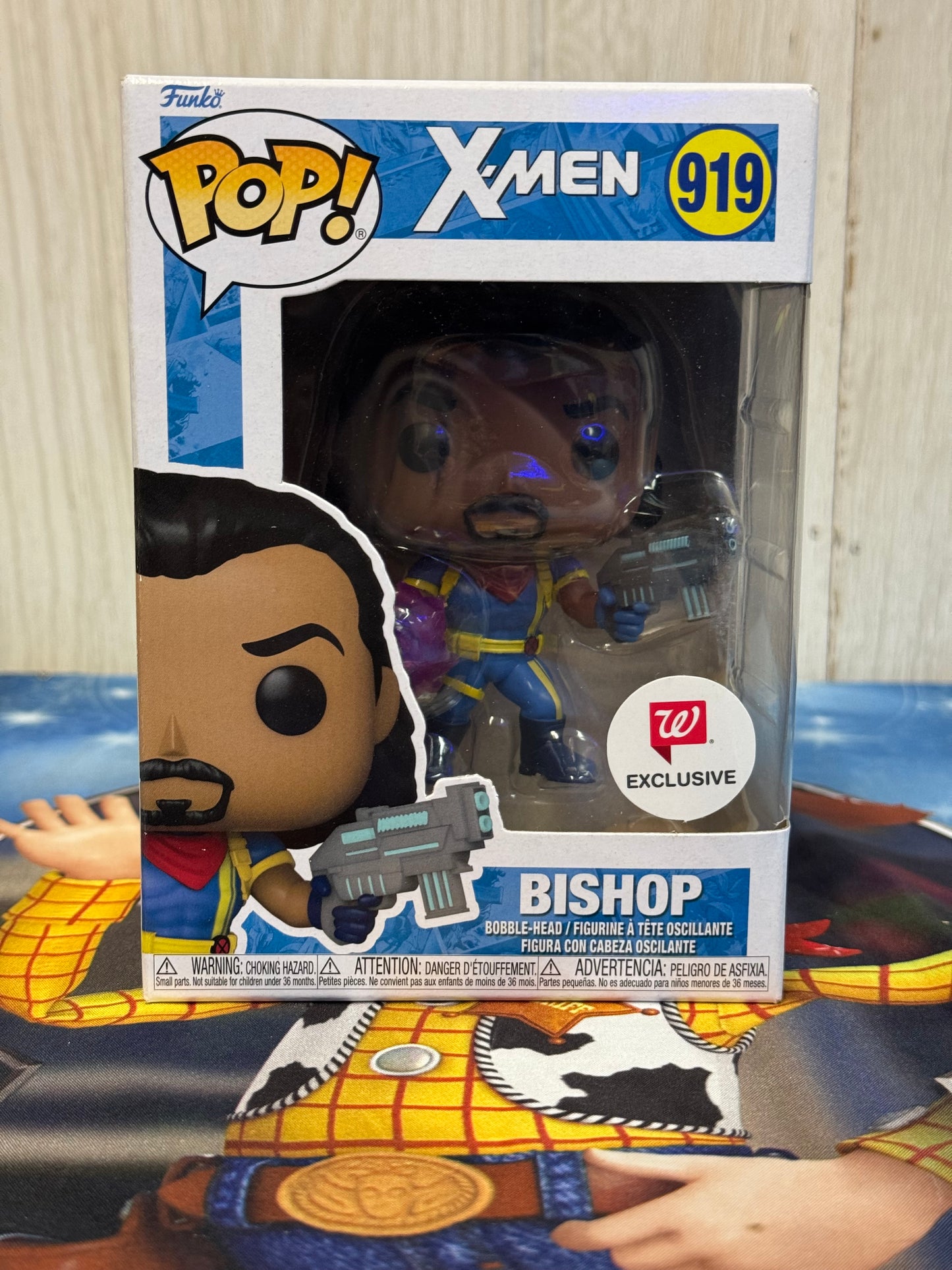 FUNKO POP! MARVEL X-MEN BISHOP WALGREENS EXCLUSIVE 919 (2021) - RELIC AND STITCH