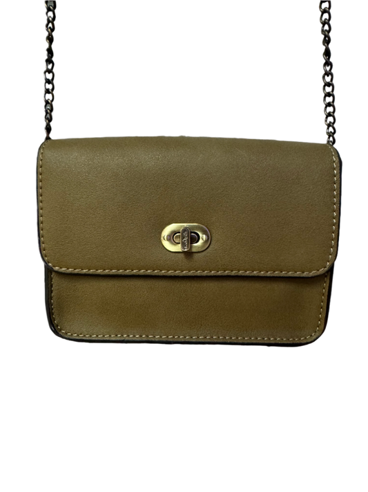 SIMPLY NOELLE OLIVE GREEN CROSS-BODY WITH CHAIN STRAP - RELIC AND STITCH