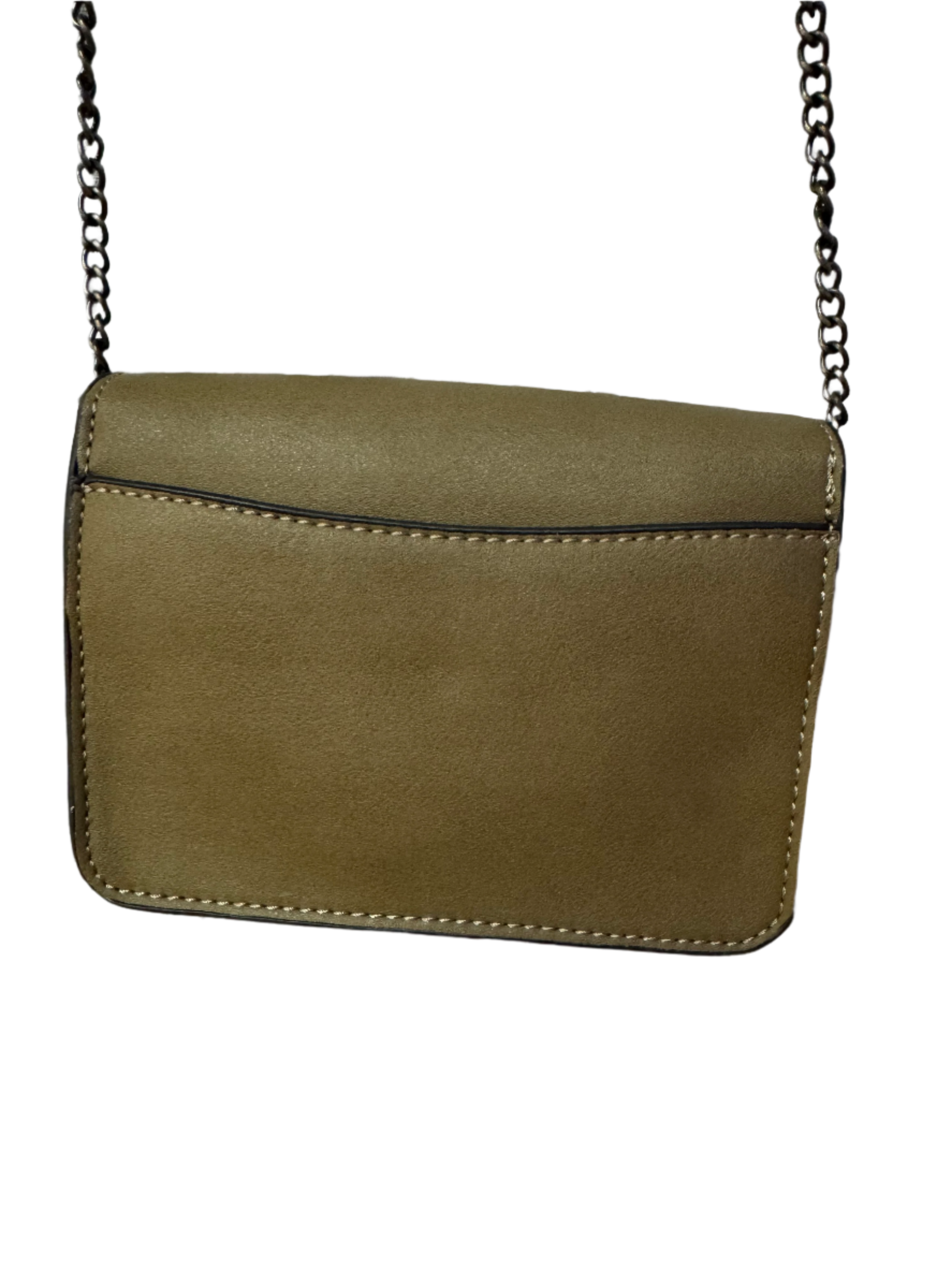 SIMPLY NOELLE OLIVE GREEN CROSS-BODY WITH CHAIN STRAP - RELIC AND STITCH