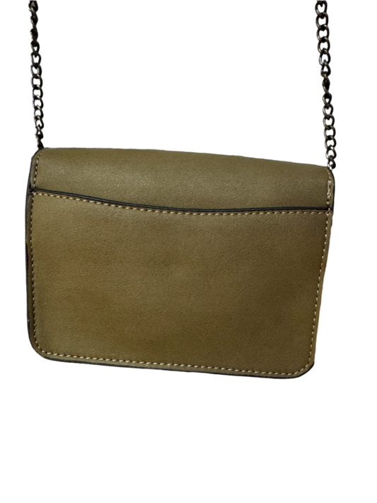 SIMPLY NOELLE OLIVE GREEN CROSS-BODY WITH CHAIN STRAP - RELIC AND STITCH