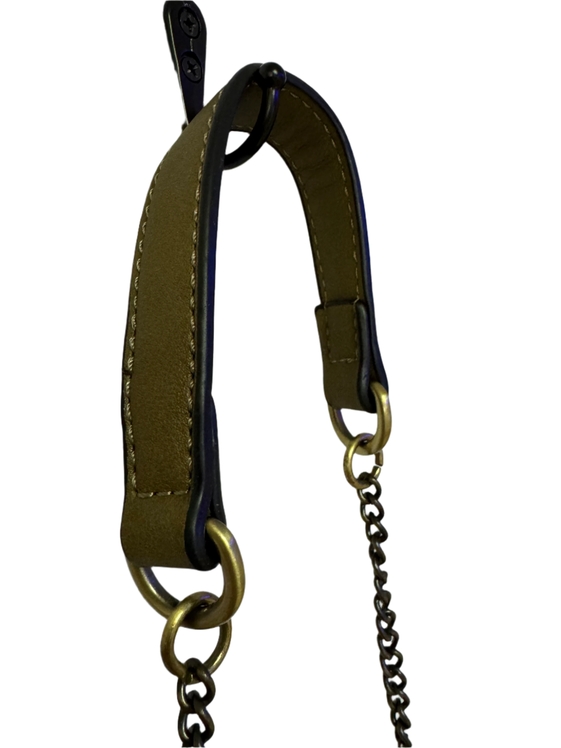 SIMPLY NOELLE OLIVE GREEN CROSS-BODY WITH CHAIN STRAP - RELIC AND STITCH