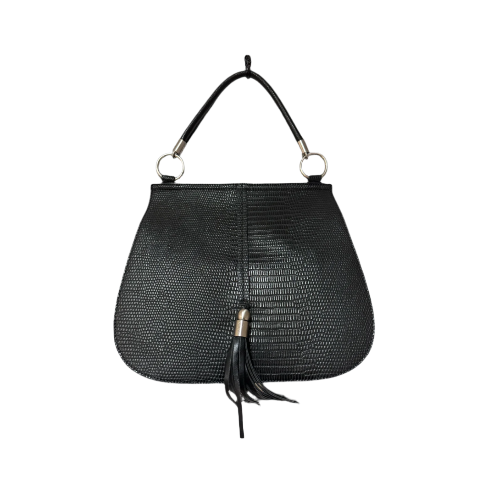 SIMPLY NOELLE BLACK WITH NICKEL HAND BAG - RELIC AND STITCH