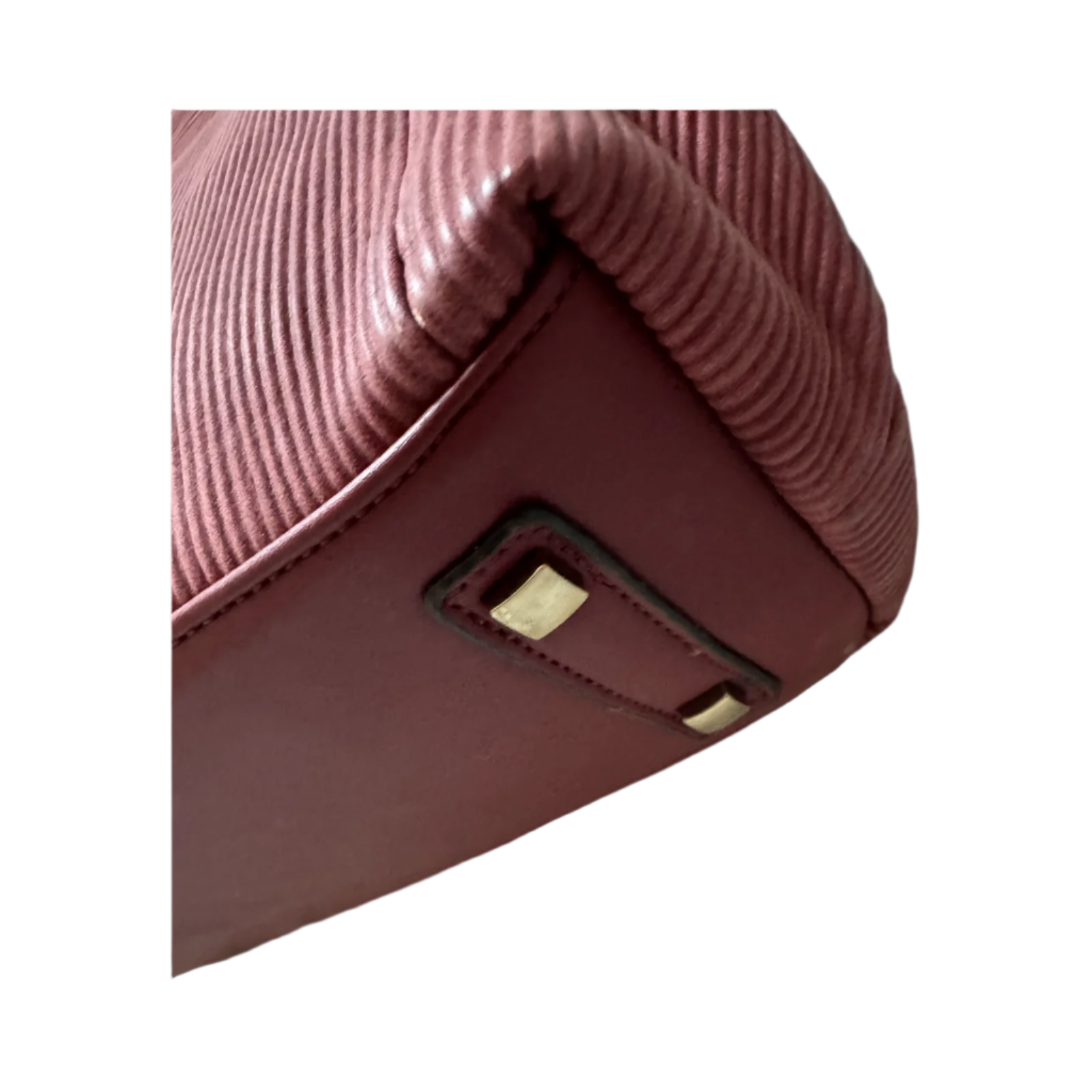 SIMPLY NOELLE BURGANDY LEATHER HAND BAG - RELIC AND STITCH