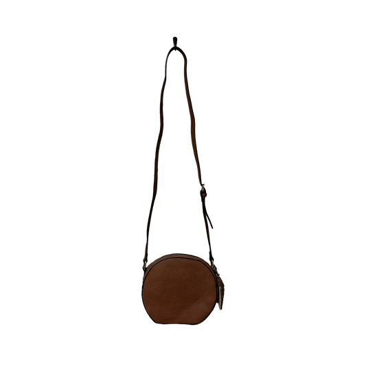 Simply Noelle - Elegant Brown leather cross body - RELIC AND STITCH