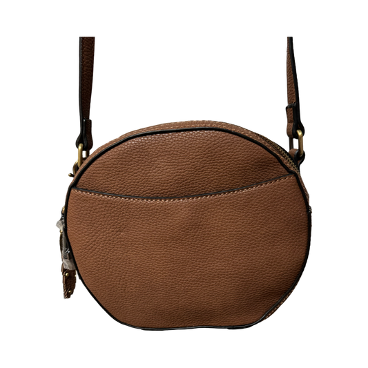 Simply Noelle - Elegant Brown leather cross body - RELIC AND STITCH