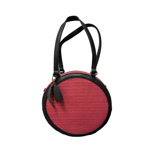 SIMPLY NOELLE PINK LEATHER HAND BAG - RELIC AND STITCH